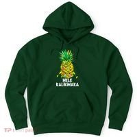 Mele Kalikimaka Pineapple Christmas Lights Hoodie thumb 0