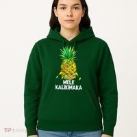 Mele Kalikimaka Pineapple Christmas Lights Hoodie thumb 5