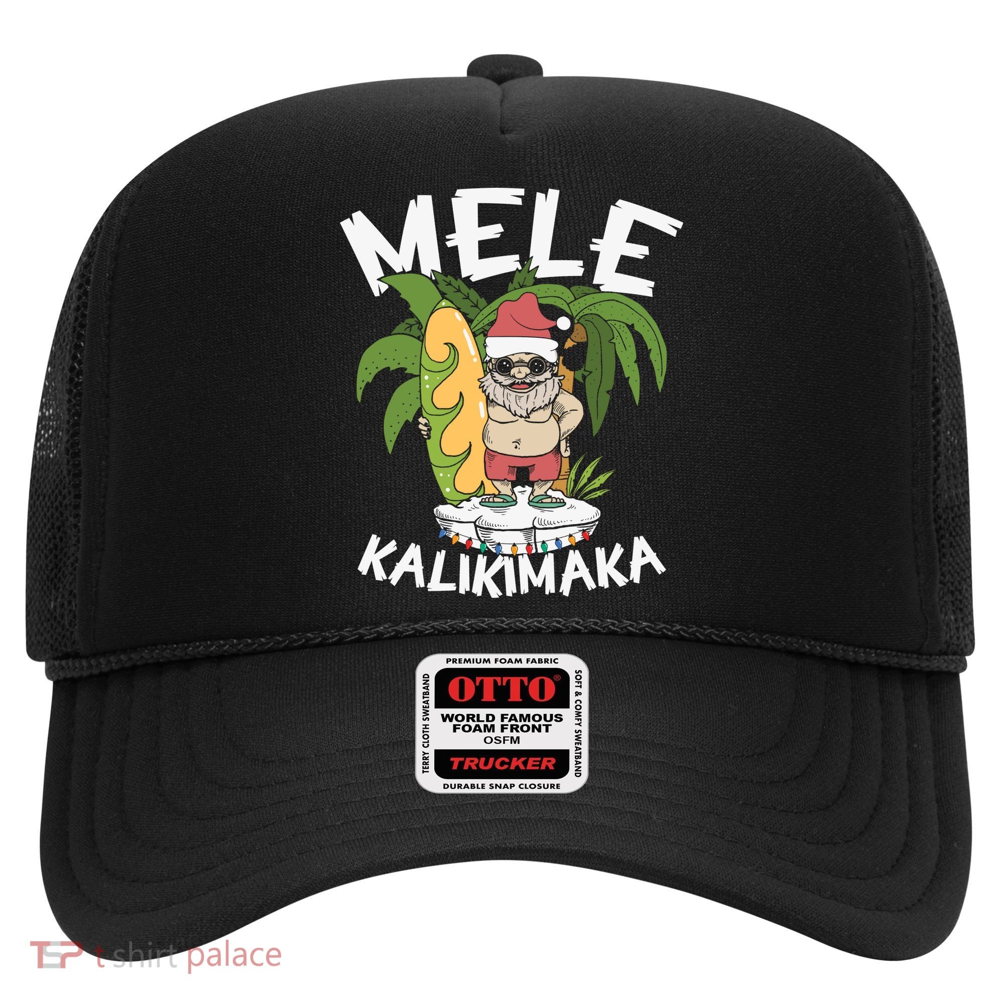 Mele Kalikimaka Palm Tree Hawaiian Christmas In July Hat