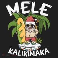 Mele Kalikimaka Palm Tree Hawaiian Christmas In July Hat thumb 2