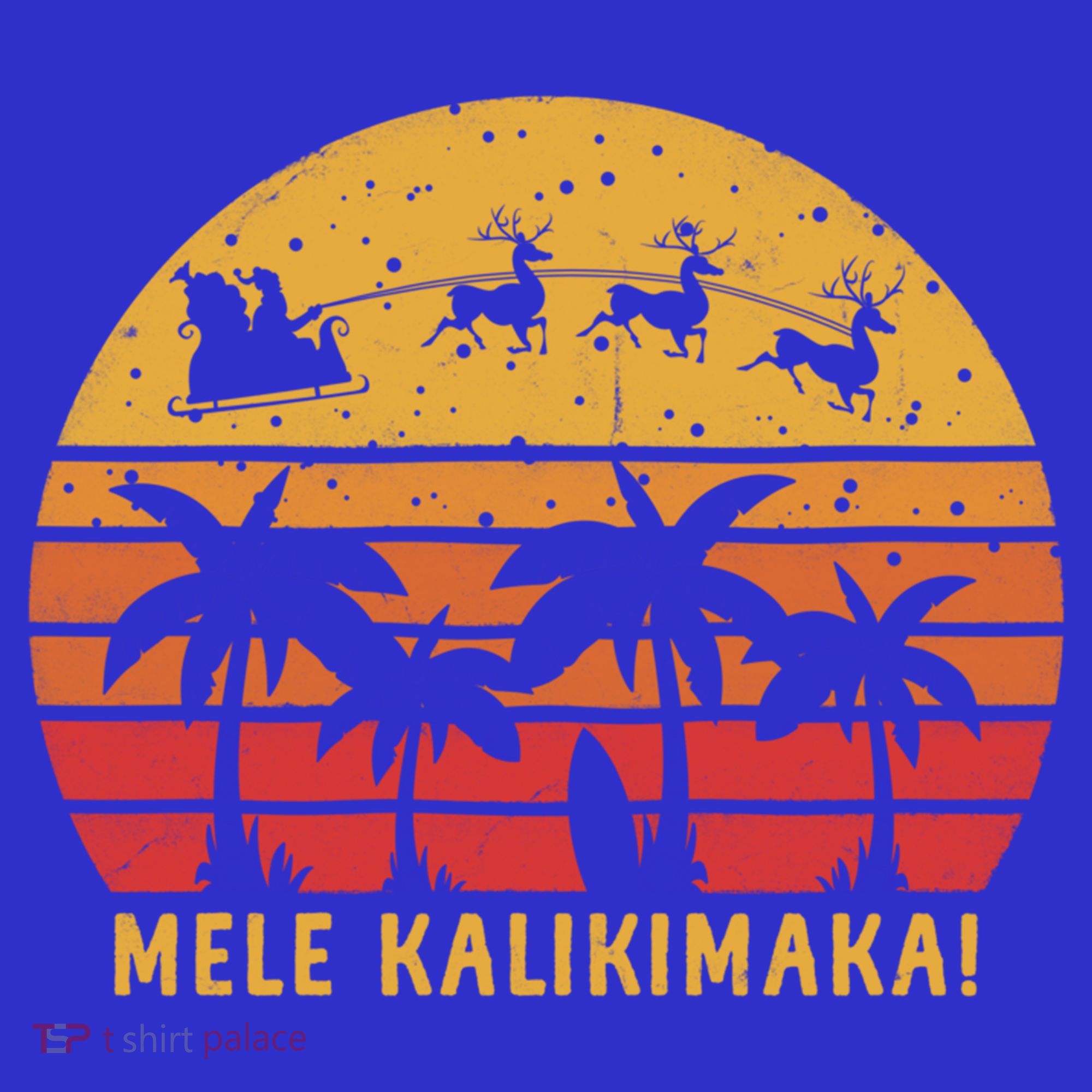 Mele Kalikimaka Retro Hawaiian Christmas Family Vacation Great Gift Sweatshirt