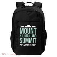 Mount Kilijaro Summit Accomplished Hiking Meaningful Gift Backpack thumb 0