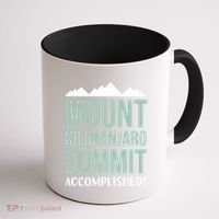 Mount Kilijaro Summit Accomplished Hiking Meaningful Gift Coffee Mug thumb 1