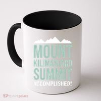 Mount Kilijaro Summit Accomplished Hiking Meaningful Gift Coffee Mug thumb 0