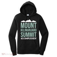 Mount Kilijaro Summit Accomplished Hiking Meaningful Gift Women's Hoodie thumb 0