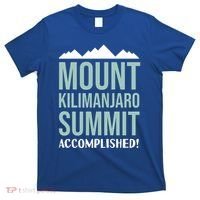 Mount Kilijaro Summit Accomplished Hiking Meaningful Gift T-Shirt thumb 0