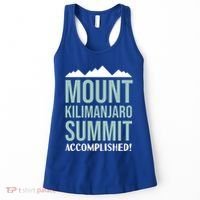 Mount Kilijaro Summit Accomplished Hiking Meaningful Gift Women's Tank Top thumb 0
