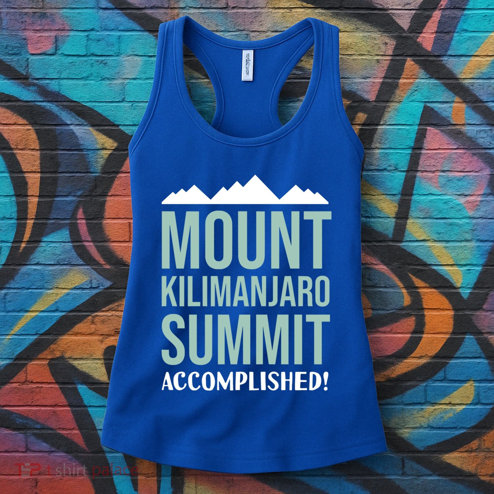 Mount Kilijaro Summit Accomplished Hiking Meaningful Gift Women's Tank Top