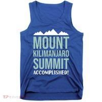 Mount Kilijaro Summit Accomplished Hiking Meaningful Gift Tank Top thumb 0