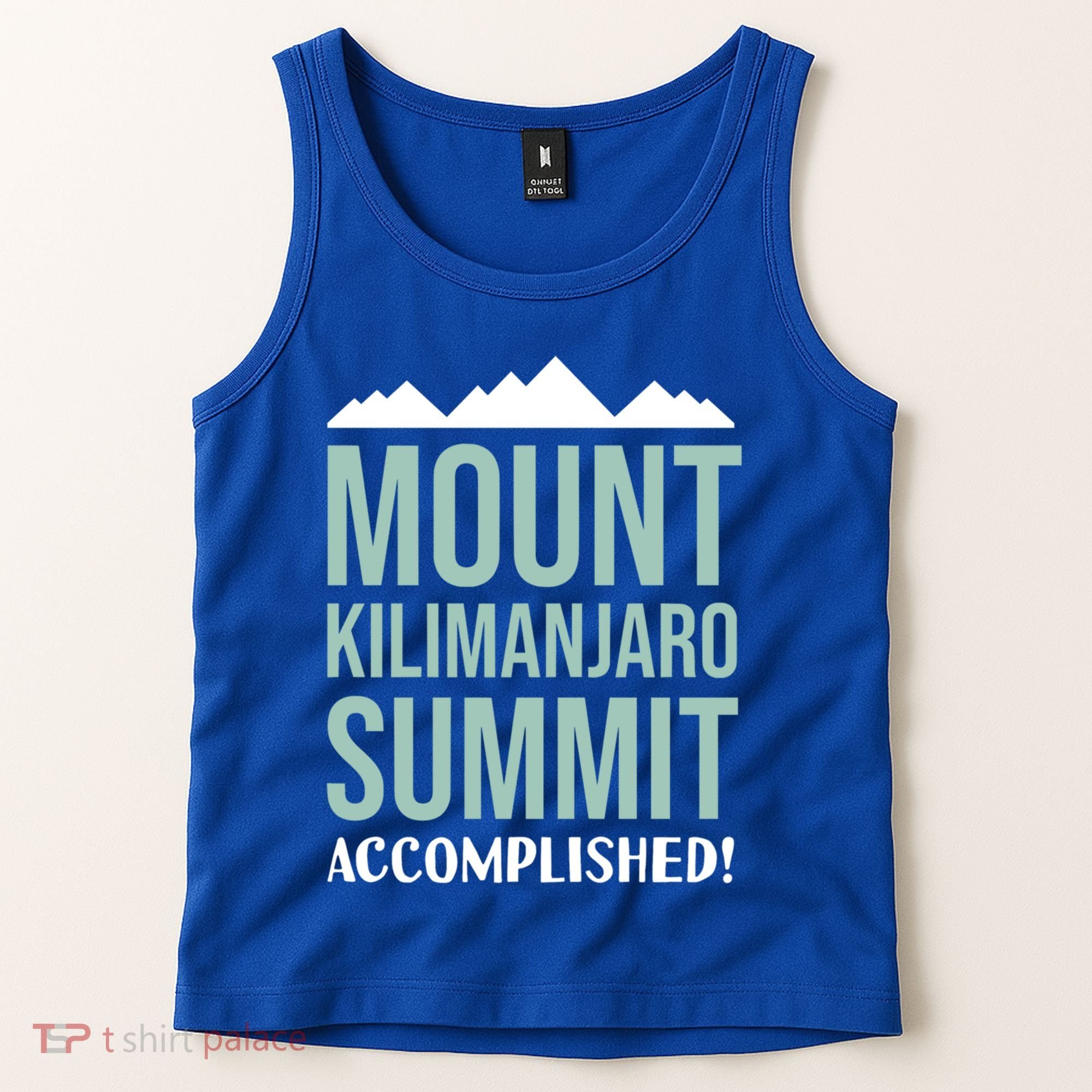 Mount Kilijaro Summit Accomplished Hiking Meaningful Gift Tank Top