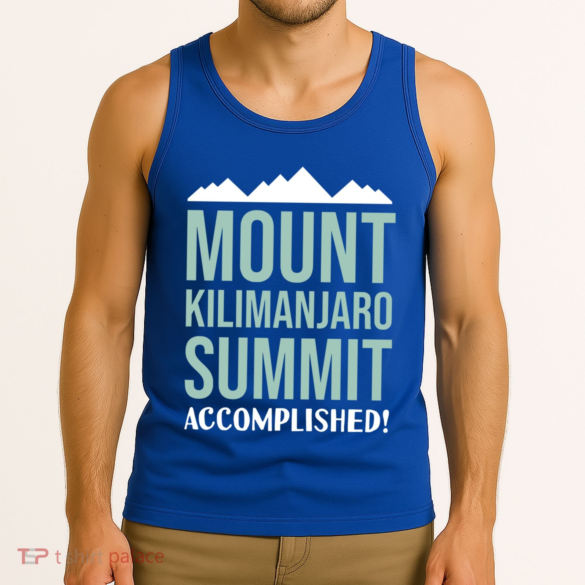 Mount Kilijaro Summit Accomplished Hiking Meaningful Gift Tank Top