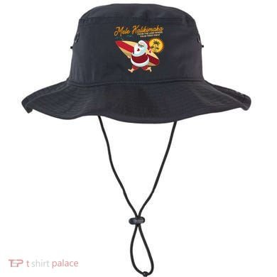 Mele Kalikimaka Surfer Santa Claus Bucket Hat