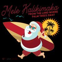 Mele Kalikimaka Surfer Santa Claus Coffee Mug thumb 5