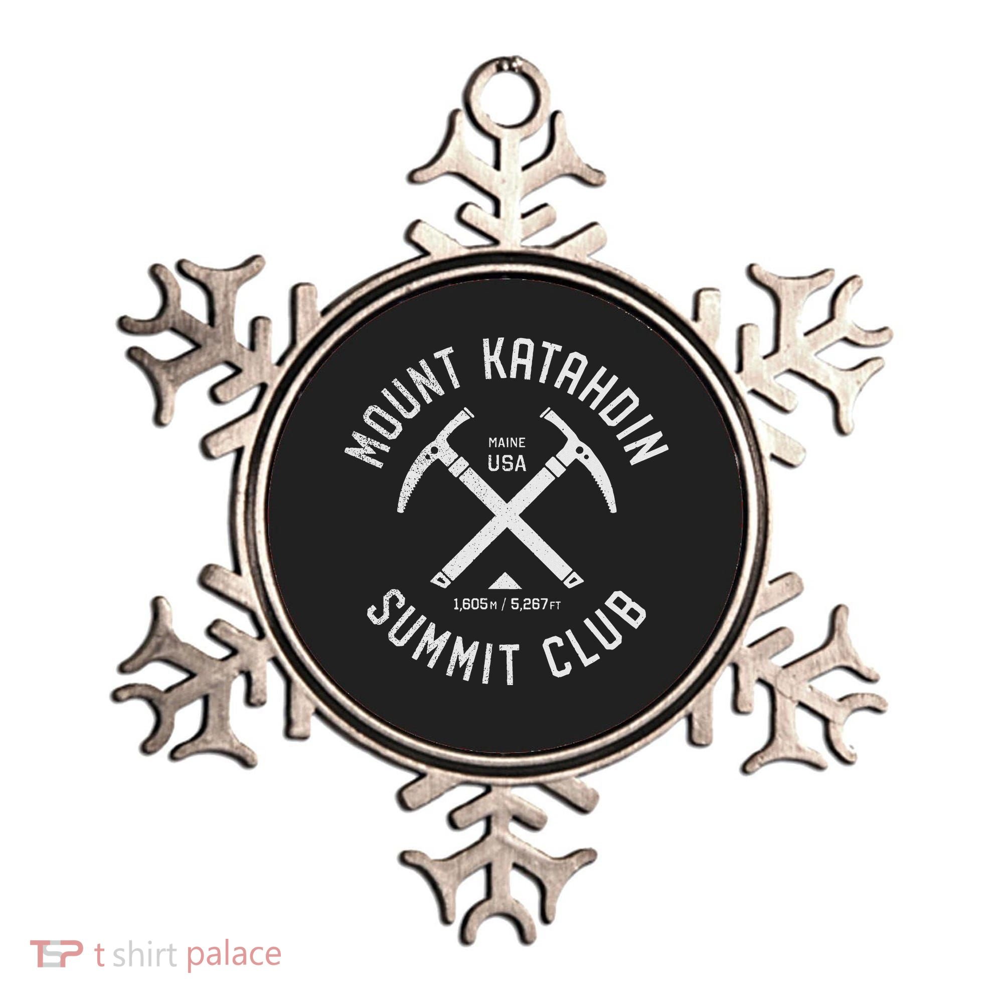 Mount Katahdin Summit Club I Climbed Katahdin Ornament