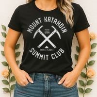 Mount Katahdin Summit Club I Climbed Katahdin Women's T-Shirt thumb 2