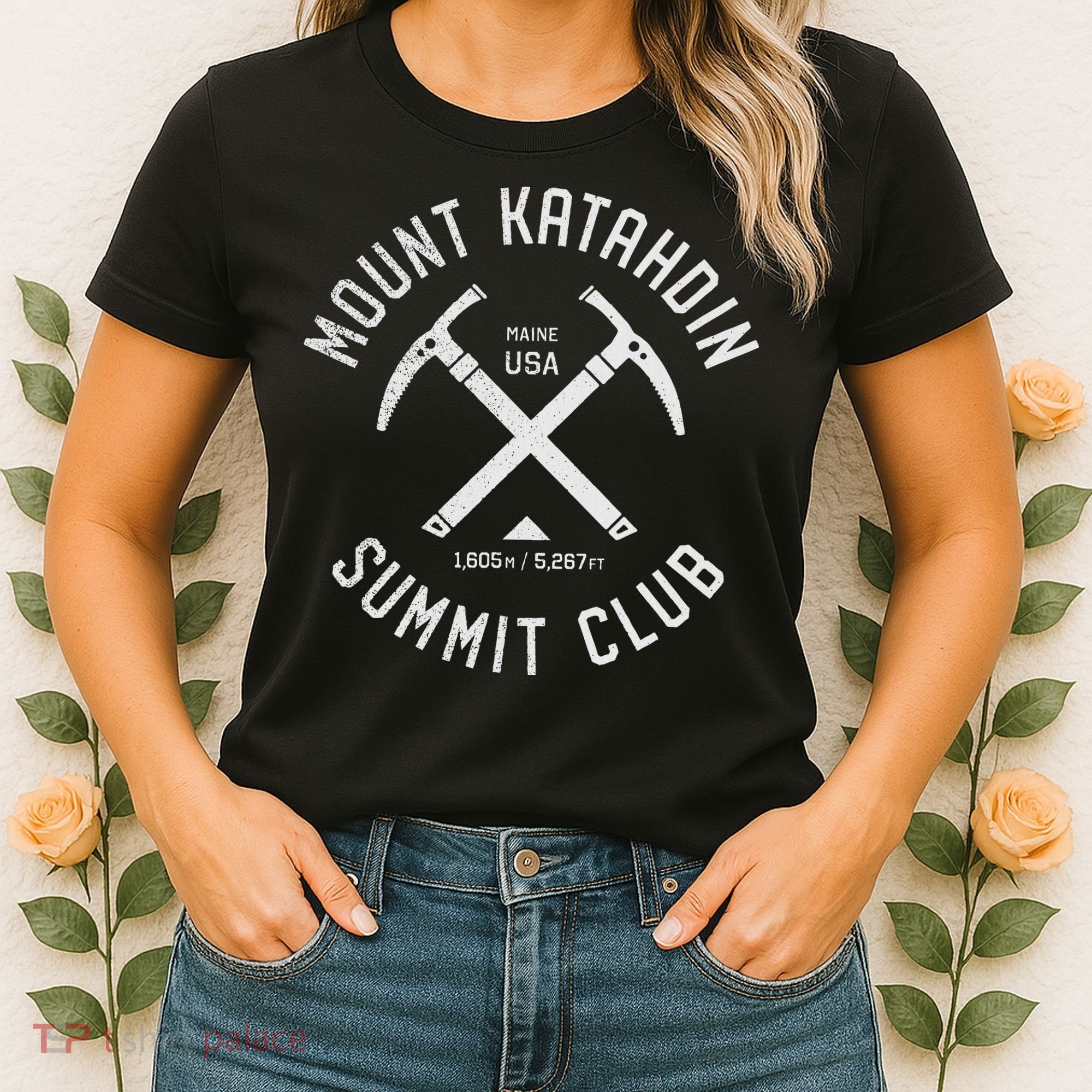 Mount Katahdin Summit Club I Climbed Katahdin Women's T-Shirt