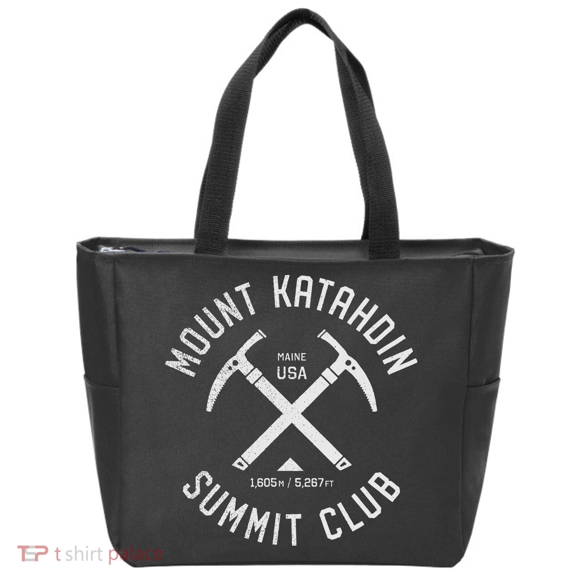 Mount Katahdin Summit Club I Climbed Katahdin Tote Bag