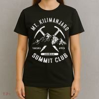 Mount Kilimanjaro Summit Club I Climbed Mt Kilimanjaro T-Shirt thumb 4