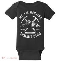 Mount Kilimanjaro Summit Club I Climbed Mt Kilimanjaro Baby Bodysuit thumb 0