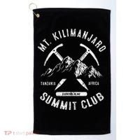 Mount Kilimanjaro Summit Club I Climbed Mt Kilimanjaro Golf Towel thumb 0
