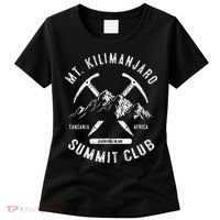 Mount Kilimanjaro Summit Club I Climbed Mt Kilimanjaro Women's T-Shirt thumb 0