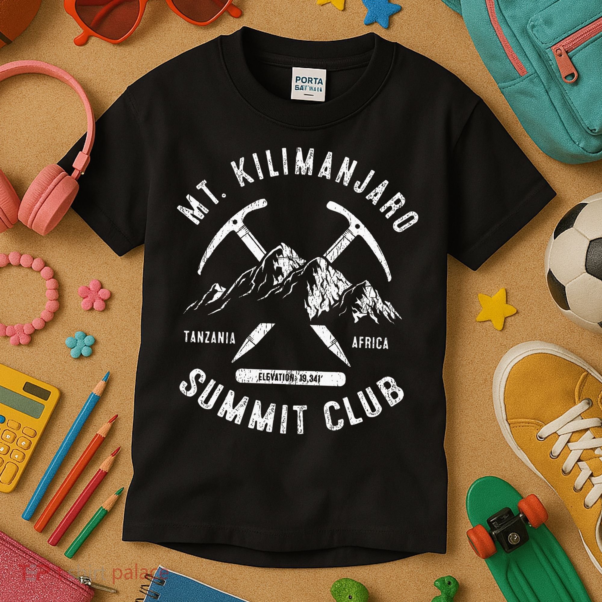 Mount Kilimanjaro Summit Club I Climbed Mt Kilimanjaro Kids T-Shirt