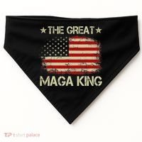 Maga King, The Great Maga King, Ultra Maga USA-Made Doggie Bandana thumb 0