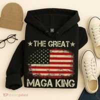 Maga King, The Great Maga King, Ultra Maga Hoodie thumb 4