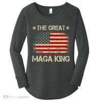 Maga King, The Great Maga King, Ultra Maga Women's Perfect Tri Tunic Long Sleeve Shirt thumb 0