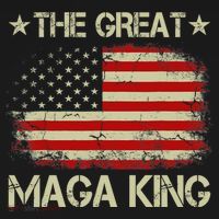 Maga King, The Great Maga King, Ultra Maga Women's Hoodie thumb 2