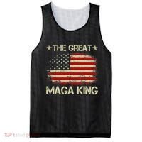 Maga King, The Great Maga King, Ultra Maga Mesh Reversible Basketball Jersey Tank thumb 0