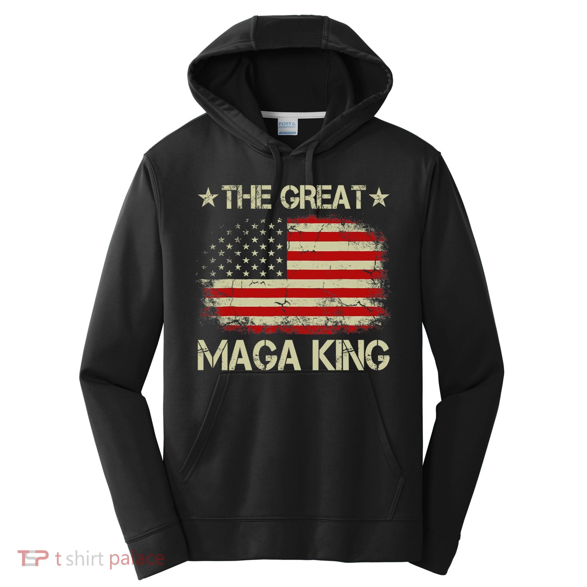 Maga King, The Great Maga King, Ultra Maga Performance Fleece Hoodie