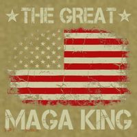 Maga King, The Great Maga King, Ultra Maga Garment-Dyed Women's Muscle Tee thumb 6