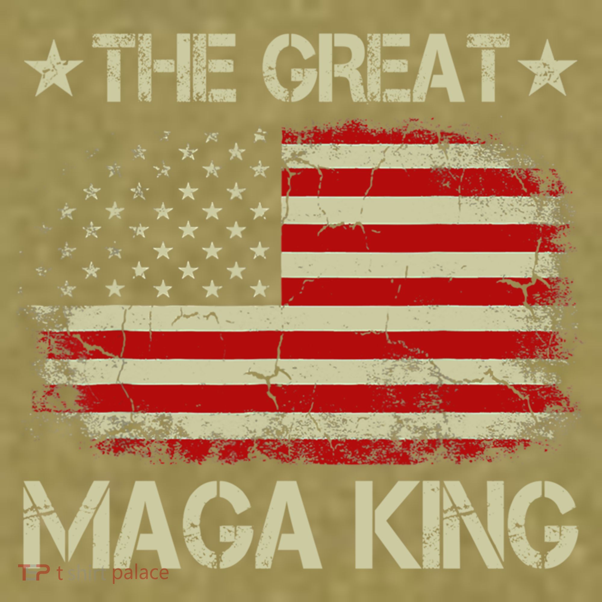 Maga King, The Great Maga King, Ultra Maga Garment-Dyed Women's Muscle Tee