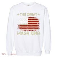 Maga King, The Great Maga King, Ultra Maga Garment-Dyed Sweatshirt thumb 0