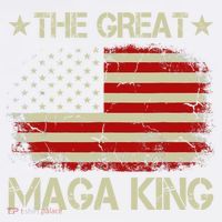 Maga King, The Great Maga King, Ultra Maga Garment-Dyed Sweatshirt thumb 2