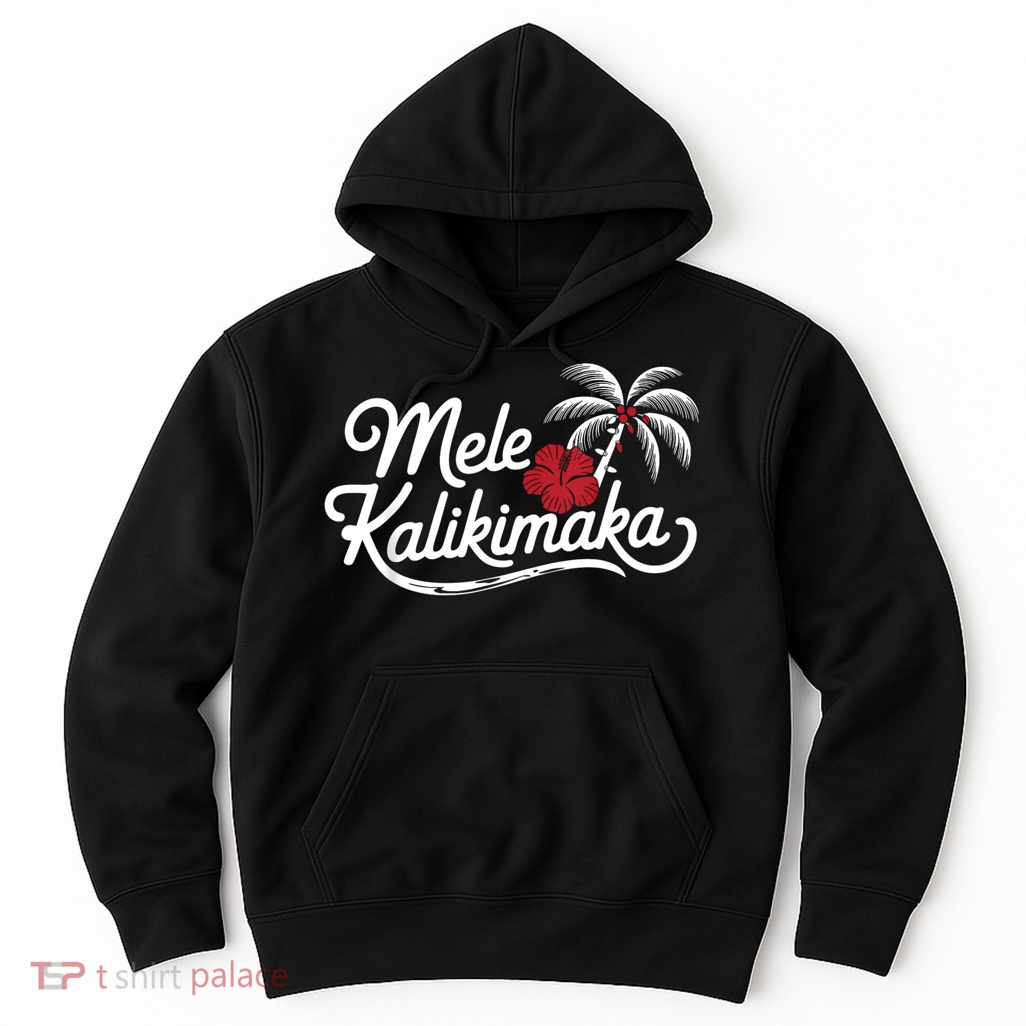 Mele Kalikimaka Tropical Christmas Hawaiian Xmas Hoodie