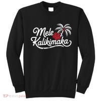 Mele Kalikimaka Tropical Christmas Hawaiian Xmas Sweatshirt thumb 0
