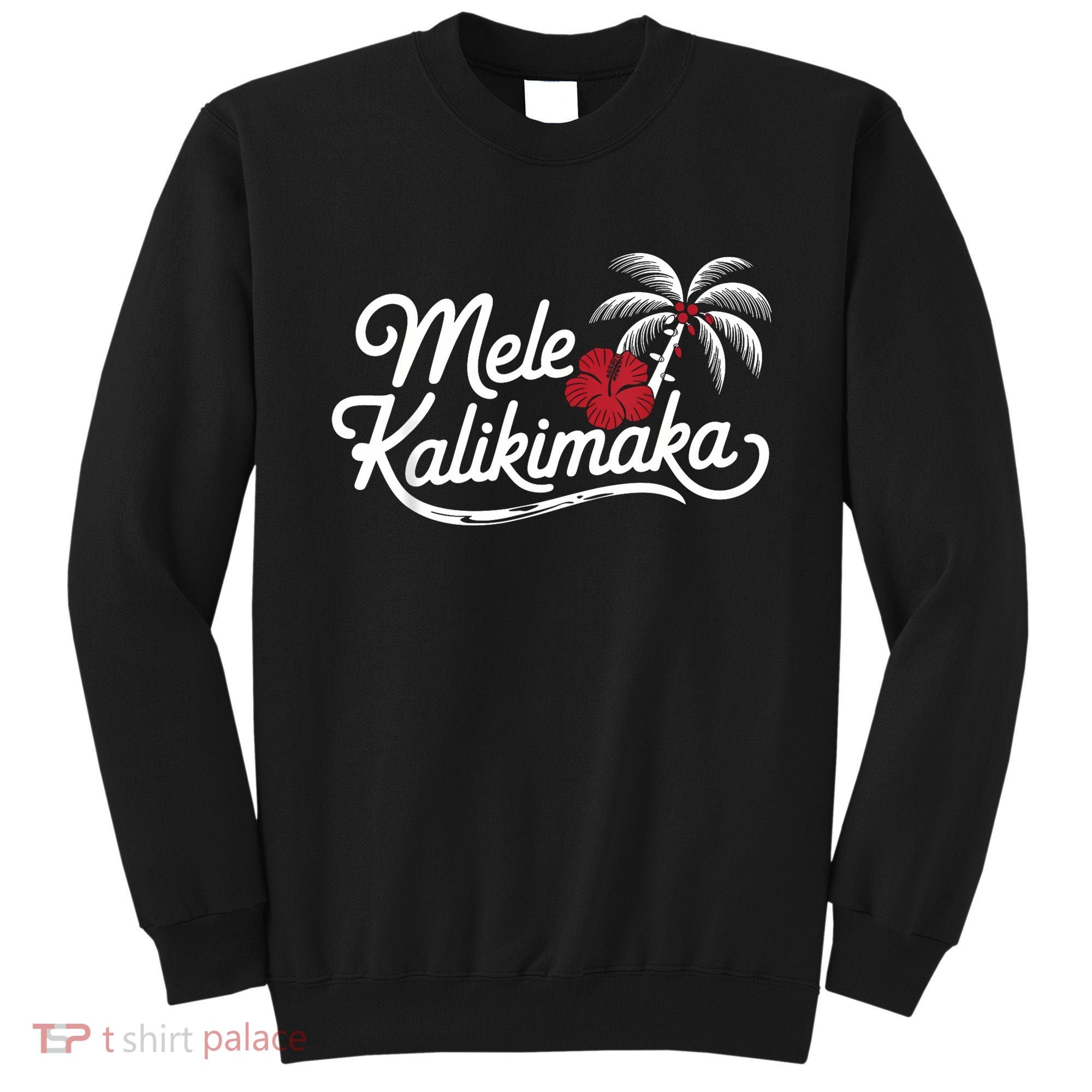 Mele Kalikimaka Tropical Christmas Hawaiian Xmas Sweatshirt