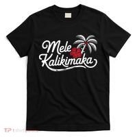 Mele Kalikimaka Tropical Christmas Hawaiian Xmas T-Shirt thumb 0