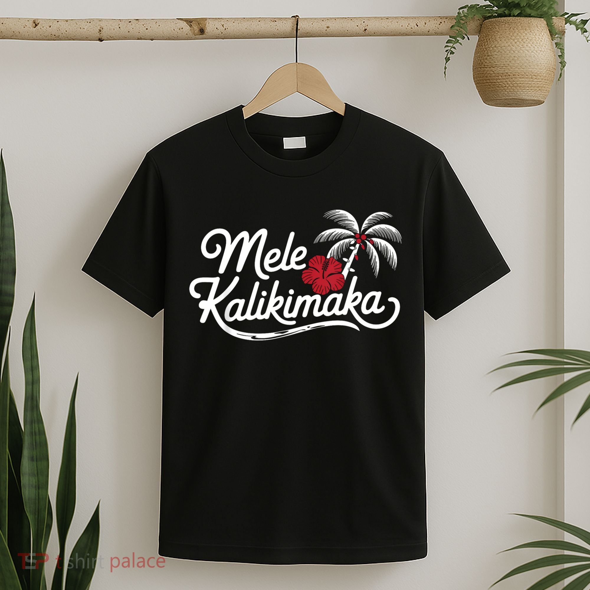 Mele Kalikimaka Tropical Christmas Hawaiian Xmas T-Shirt
