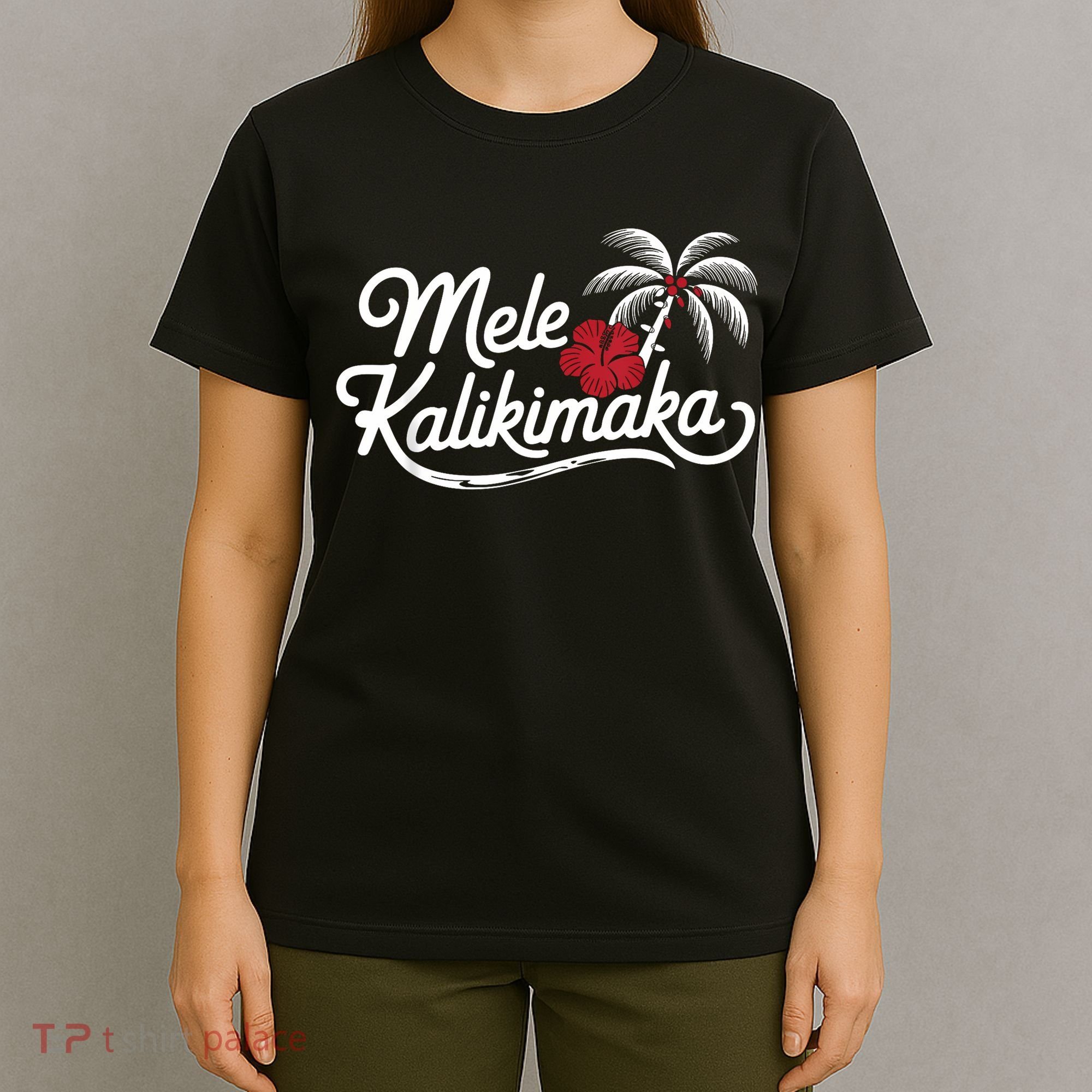 Mele Kalikimaka Tropical Christmas Hawaiian Xmas T-Shirt