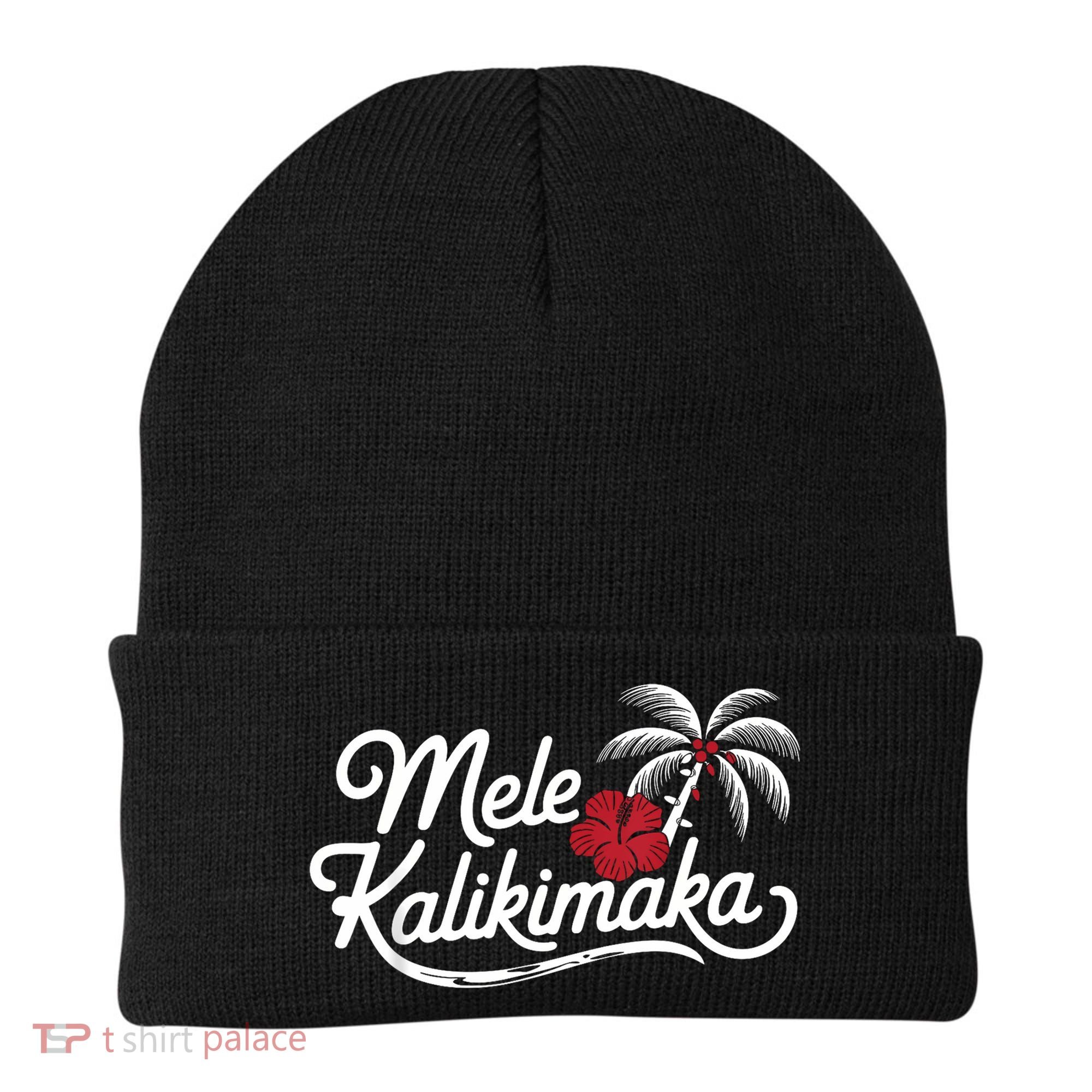 Mele Kalikimaka Tropical Christmas Hawaiian Xmas Beanie