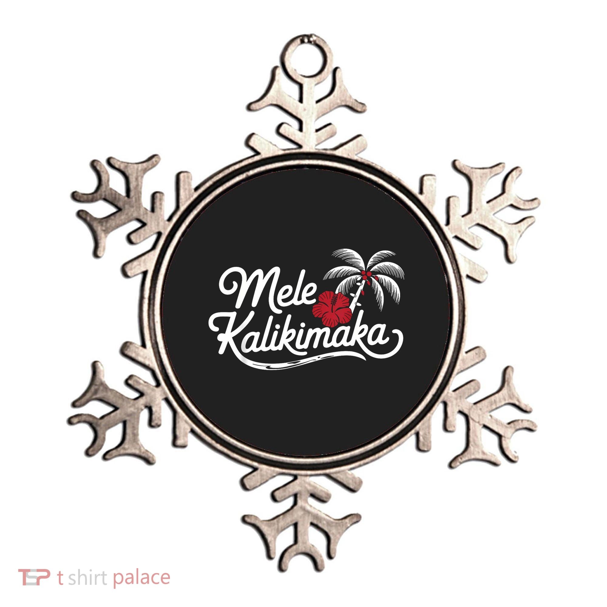 Mele Kalikimaka Tropical Christmas Hawaiian Xmas Ornament