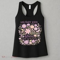 Military Kids Where They're Planted Purple Up Women's Tank Top thumb 3