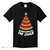 Mele Kalikimaka Water Melon Xmas Tree Christmas In July Kids T-Shirt thumb 0