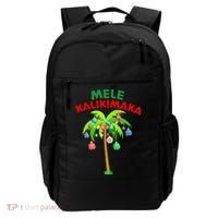 Mele Kalikimaka Xmas Hawaiian Tree Christmas Backpack thumb 0