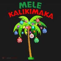 Mele Kalikimaka Xmas Hawaiian Tree Christmas Women's Hoodie thumb 2