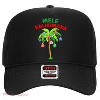 Mele Kalikimaka Xmas Hawaiian Tree Christmas Hat thumb 0