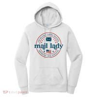 Mail Lady 4th Of July Retro Postal Worker Postal Rural Carrier Women's Hoodie thumb 0